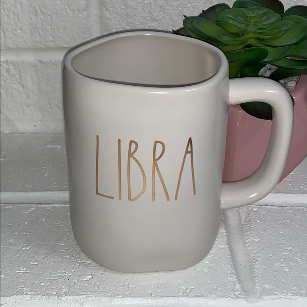 Rae Dunn Gold LIBRA Zodiac Mug